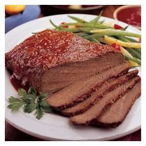 Omaha Steaks 1 (2 lb.) BBQ Beef Brisket  Grocery & Gourmet 