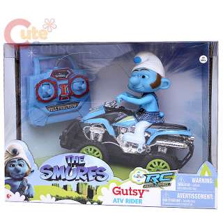 Smurfs ATV Rider R/C Remote Control Vehicle Gutsy Smurf