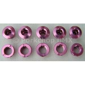  Aluminum alloy BMX bicycle single speed chainring bolts 