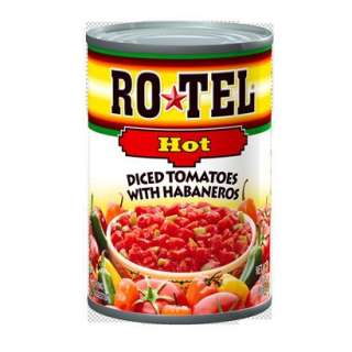 Rotel Extra Hot Diced Tomatoes & Chili Peppers 10oz product details 