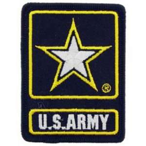  U.S. Army Logo Patch Black & White 3 Patio, Lawn 