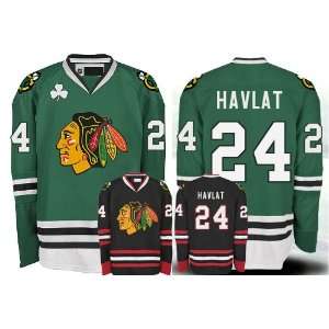 EDGE Chicago Blackhawks Authentic NHL Jerseys #24 HAVLAT Hockey Jersey 