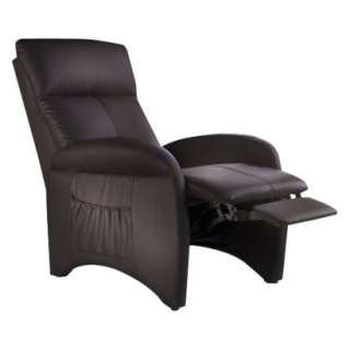 Transitional Recliner   Chocolate.Opens in a new window