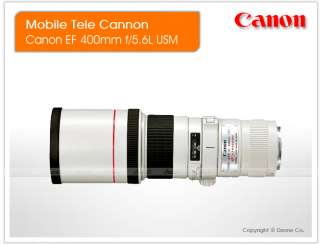 Canon EF 400mm f/5.6L USM Telephoto Lens #L303 082966203022  
