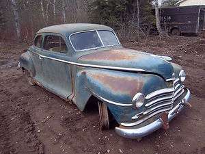   PLYMOUTH CLUB COUPE 2 DOOR COMPLETE CAR GREAT PROJECT CAR RARE 1947