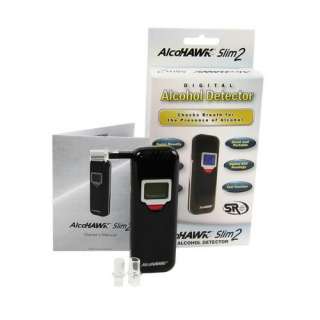 Alcohawk Slim2 Breathalyzer Alcohol Tester Meter Portable  