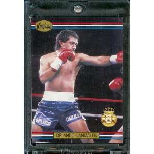   Boxing Card #38   Mint Condition   In Protective Display Case Sports