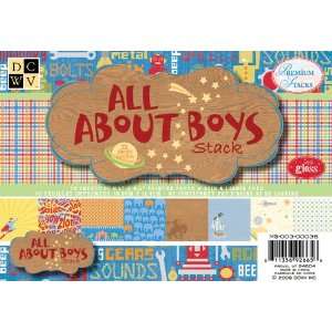  All About Boys Mat Stack 4.5X6.5 72 Sheets   630338 