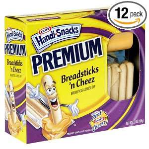   Snacks, Premium Breadsticks N Cheez, 6.54 Ounce Boxes (Pack of 12