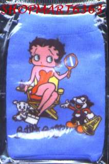   BETTY BOOP IPOD  MOBILE CELL PHONE SOCK POUCH /BRAND NEW  