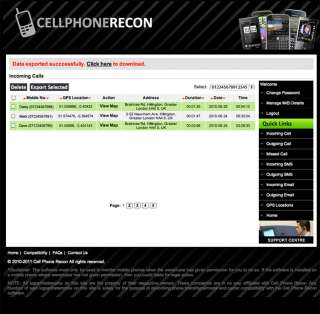 Cell Phone Tracking GPS Tracker Spy Device Software  