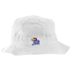  Kansas Jayhawks Infant White Bucket Hat