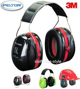 3M Peltor Optime III Ear Muffs Defenders, headband, neckband, helmet 