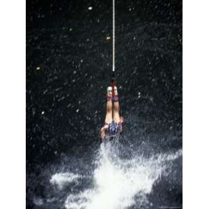 Bungee Jumping, Vancouver Island, British Columbia, Canada Giclee 