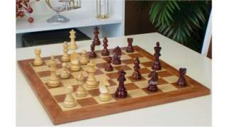 Staunton Chess Set Rosewood Mahogany Board 3.25 King  
