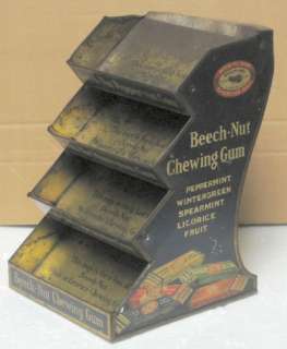 Beech Nut Chewing Gum Tin Store Display  