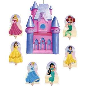    Disney Princess Candle and Cake Topper Set 7ct Toys & Games