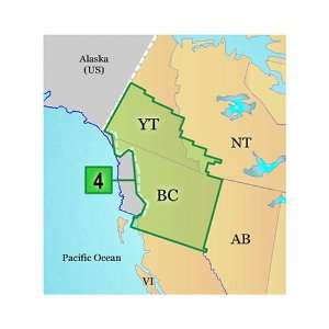   TOPO North B.C./South Yukon Canada Map microSD Card GPS & Navigation