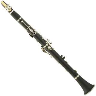 Mendini Bb Clarinet Black Ebonite Body w/ Nickel Keys  