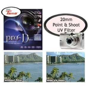  20mm Digital Compact Point & Shoot UV Filter for Canon PowerShot 