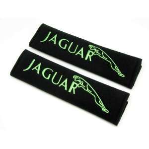  10 JAGUAR Logo Car Seat Belt Shoulder Pads(ONE PAIRS 