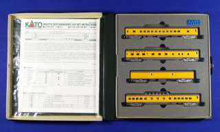 UP ~ SMOOTHSIDE PASSENGER SET ~ UNDECORATED ~ KATO 106 024 N SCALE 