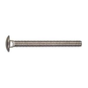  Carriage Bolts, Coarse Thread, Stainless Steel, 1/2 X 2 1 