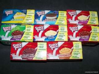 HUNTS PUDDING CUPS SNACK PACK various flavours YUMMY  