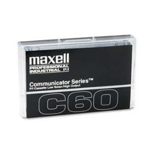  Maxell® Dictation and Audio Cassette CASSETTE,AUD,60 