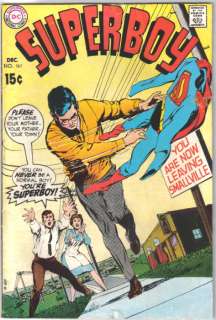 Superboy Comic Book #161, DC Comics 1969 VERY GOOD+  