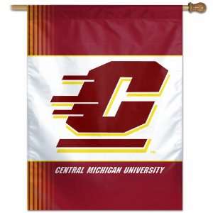  NCAA Central Michigan Chippewas 27 by 37 inch Vertical 
