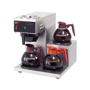 Cecilware Century 2000 Series Coffee Brewer, 2 bottom and 1 left 