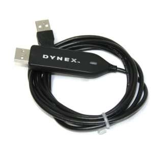 Dynex DX C114200 PC/Mac USB Data Transfer Cable 6 USB  
