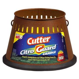 Cutter Citro Guard Citronella Triple Wick Candle   20 ozOpens in a 