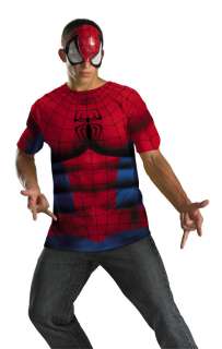 Mens Adult Marvel Universe SPIDERMAN Costume Shirt  