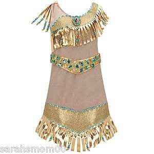 NWT~ 2011 POCAHONTAS COSTUME~SIZE XXS (2/3) SOLD OUT 