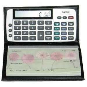  Black Bi fold Checkbook Calculator