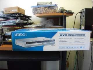 New Liteon LVW 5001 DVD Recorder DVD+R & +RW Media Reord from TV Cable 