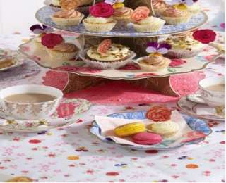 BN Beautiful Floral Shabby & Chic Tea Party Crackers  