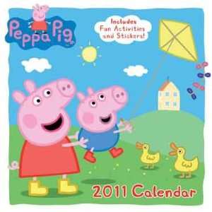  2011 Childrens Calendars Peppa Pig   12 Month   30.5x30 