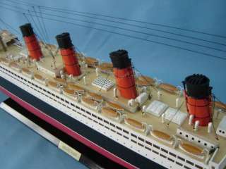 Mauretania 40 Cruise Ship Model Replica Not a Kit  