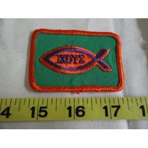  Christian Fish Patch 