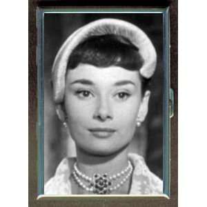   AUDREY HEPBURN ELEGANT PHOTO ID CIGARETTE CASE WALLET 