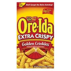     Ore Ida Golden Crinkles Extra Crispy French Fried Potatoes 26 oz