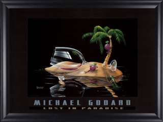 Lost in Paradise Michael Godard Novelty Framed Print  