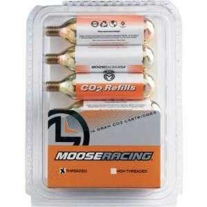  Moose Replacement CO2 Cartridges   Non threaded 3173 