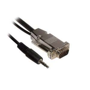  CABLES TO GO 50ft PLENUM HD15 M/M UXGA Cable W/ AUDIO Coaxial 