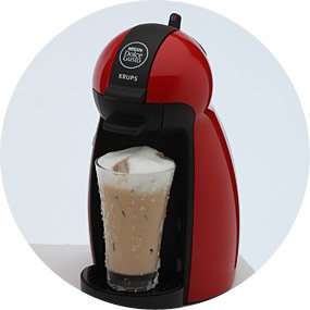   Machine, Titanium Nescafe Dolce Gusto by Krups Piccolo Coffee Machine