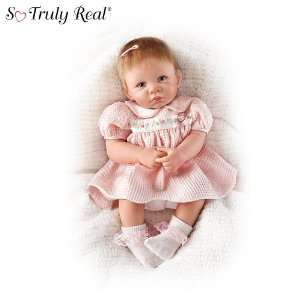  Little Rose Petal Collectible Vinyl Baby Doll Baby