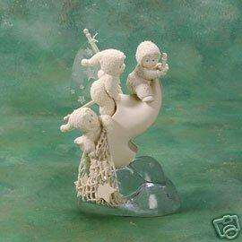Dept 56 Snowbabies The Fisherman Three Figurine Collectibles New 56 